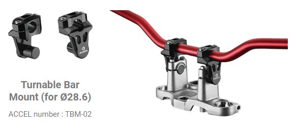 Accel Handlebars & Grips — Universal Universal